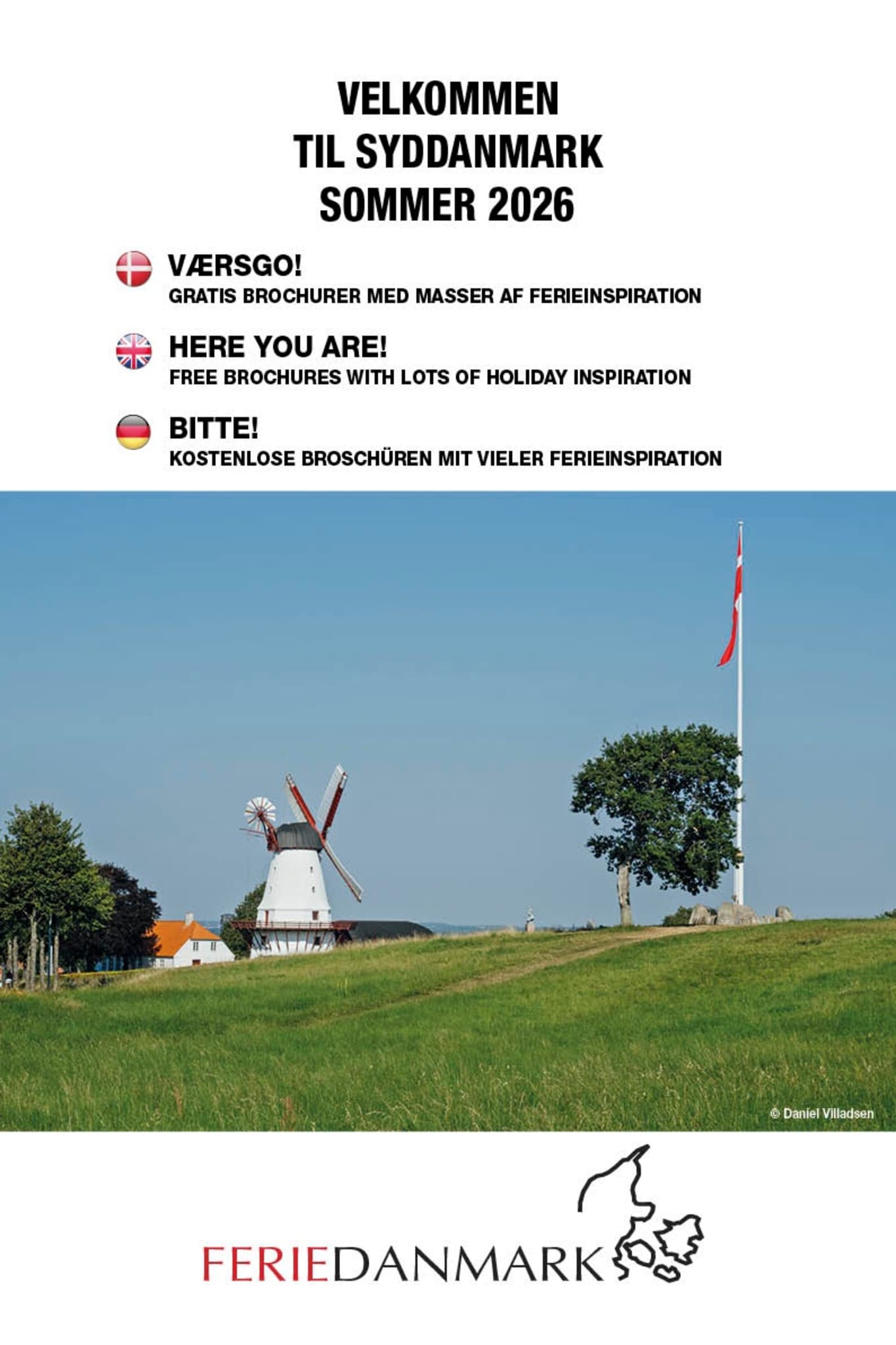 Velkomstpakke SYDDANMARK - SOMMER (DK, UK, DE)
