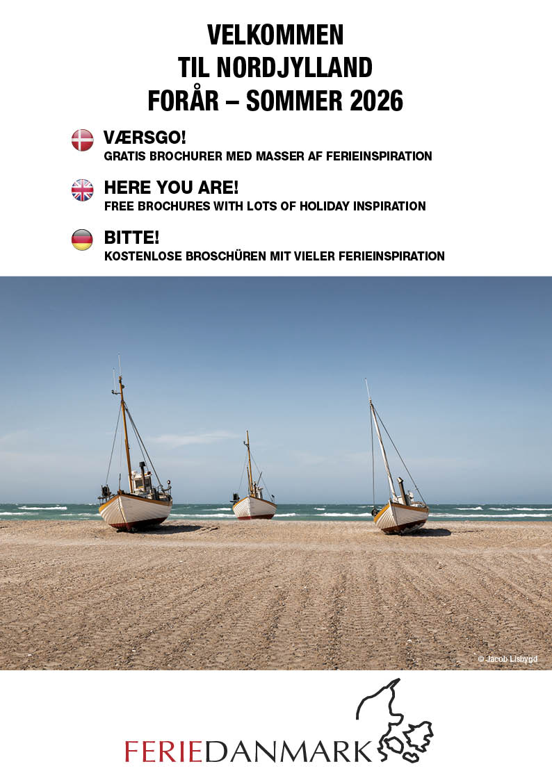 Velkomstpakke NORDJYLLAND - FORÅR-SOMMER (DK, UK, DE)