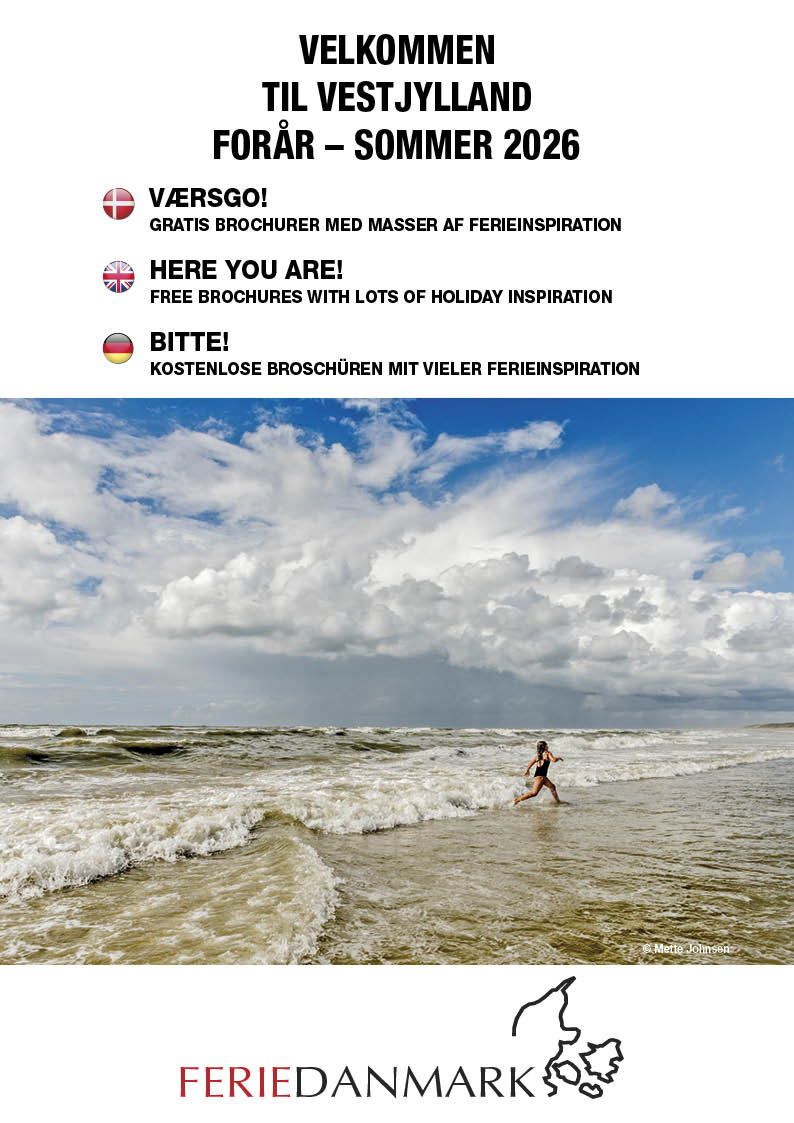 Velkomstpakke VESTJYLLAND - FORÅR-SOMMER (DK, UK, DE)