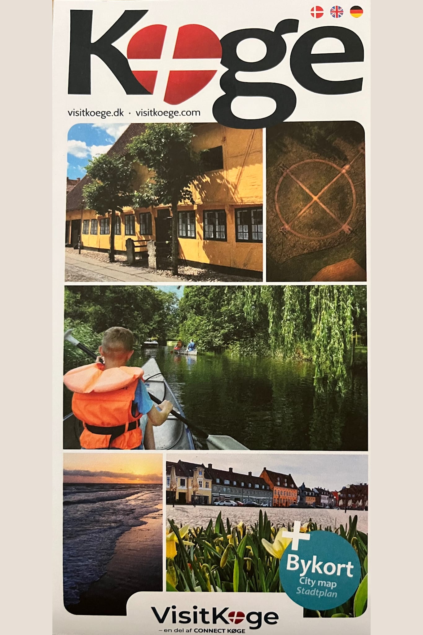 Køge Bykort (DK, UK, DE)