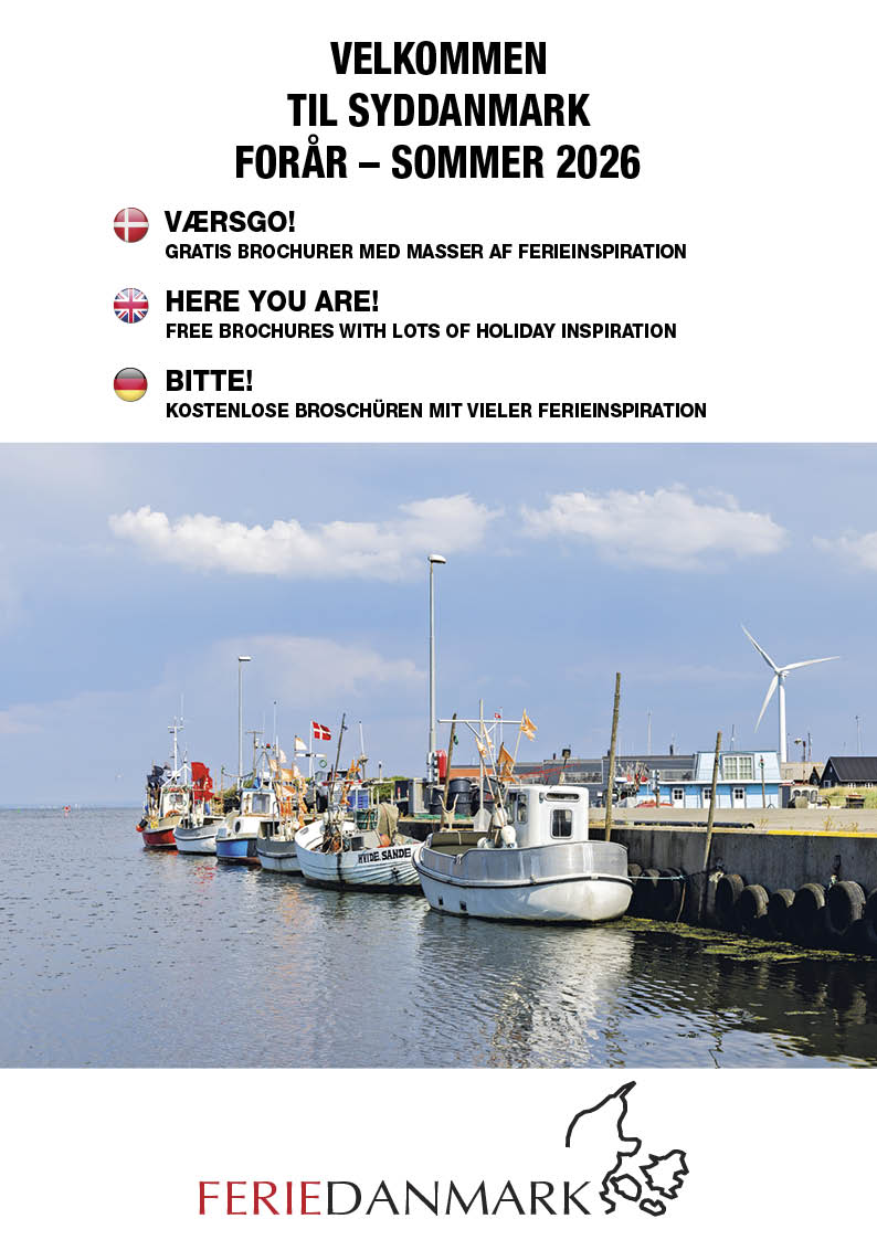 Velkomstpakke SYDDANMARK - FORÅR-SOMMER (DK, UK, DE)