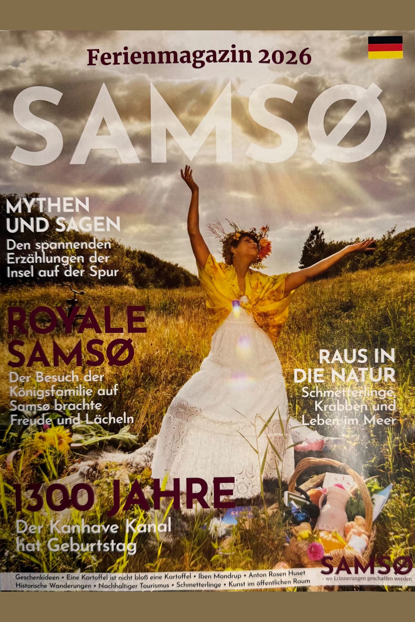 VisitSamsø Feriemagazin 2026 (DE)