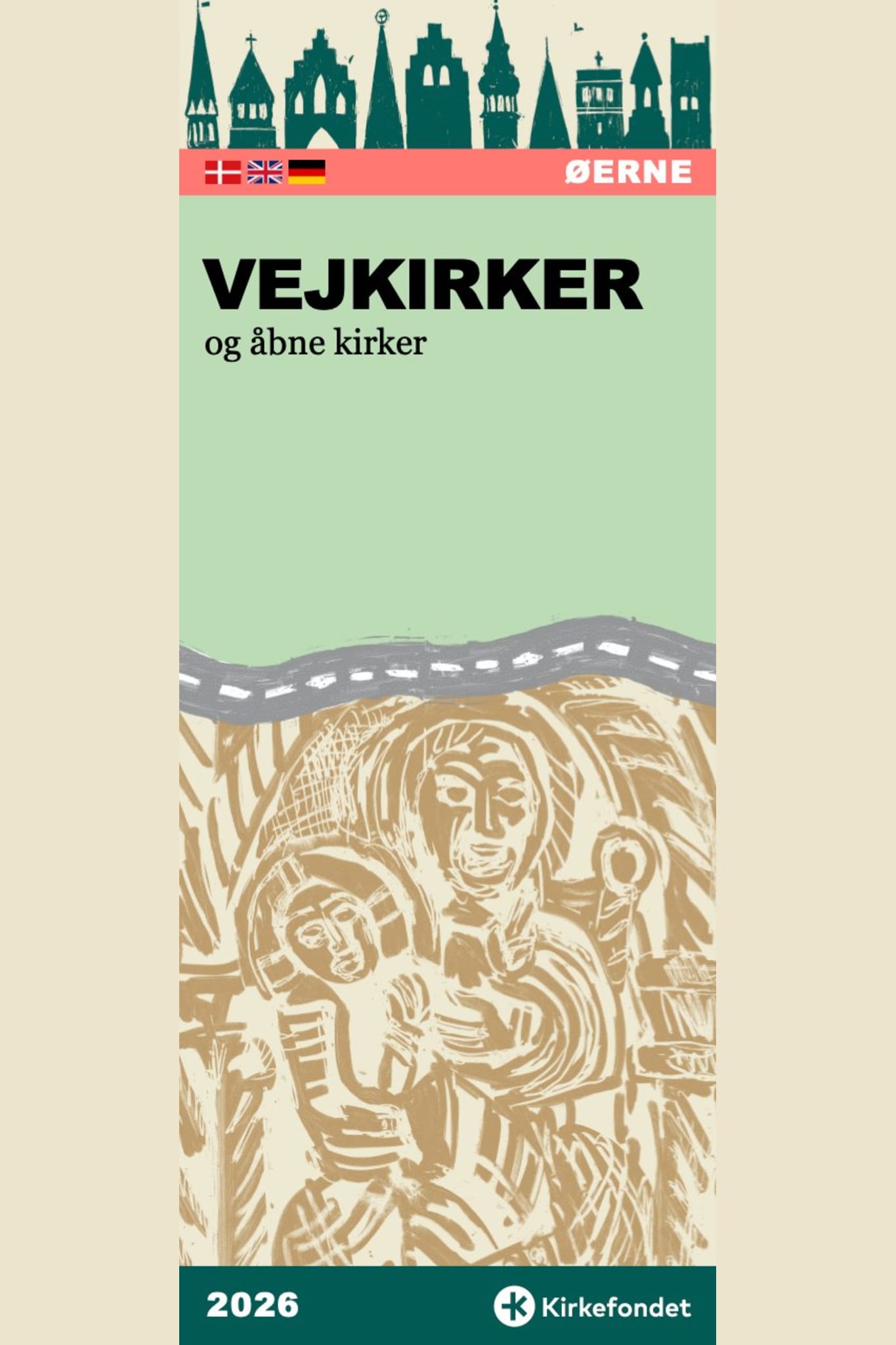 Vejkirker - Øerne (DK, UK, DE)